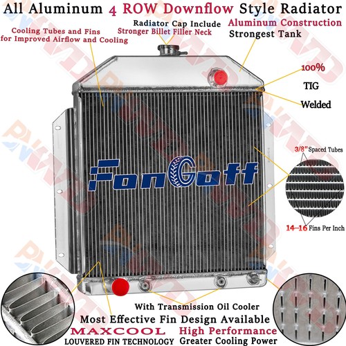Row radiator for - row, 51