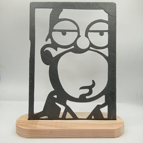 Simpson statuette ardoise - en,