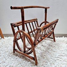 Porte-revue Ajouré en Rotin