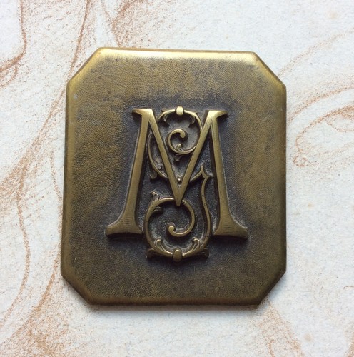 Plaque ornement bronze - d'ornement,