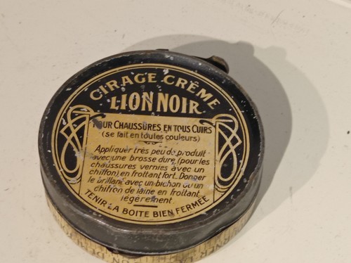 Boite métal crème - crème, de