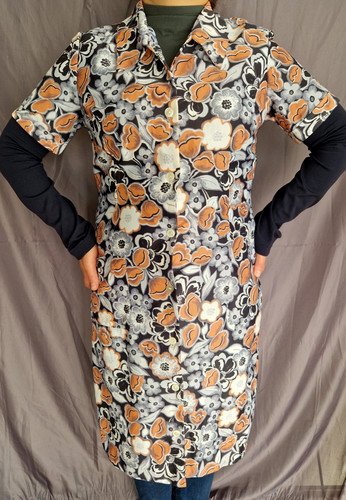 Nylon dederon smock apron - nylon,