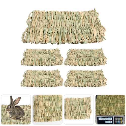 Pcs straw rabbit mat - pcs, tapis