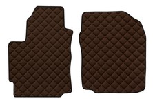 AUTO Tapis de sol avant pour DAIHATSU MATERIA 10.06- VAN MINIVAN MARRON