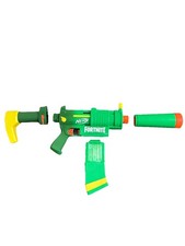 Nerf Gun Fortnite SMG-ZESTY 4 in 1 Elite Blaster Exclusive Hasbro Soft Dart Gun