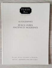 Catalogue Vente Aux Encheres Paris Beaux Livres Anciens Et Modernes