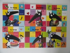 Lot de 6 livres Le loup qui