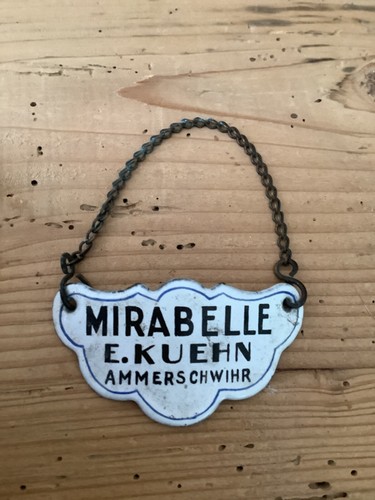 Ancienne plaque emaillee - ancienne,