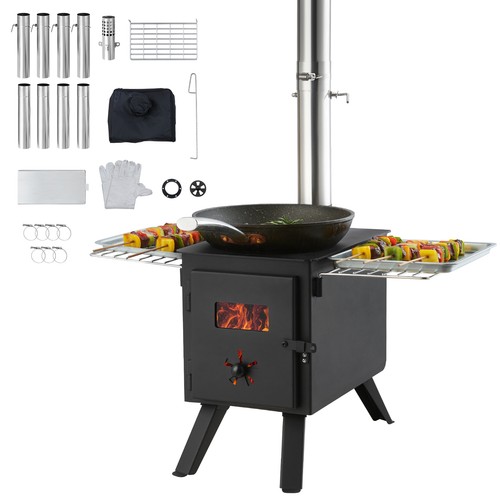 Vevor poêle bois portable - vevor,