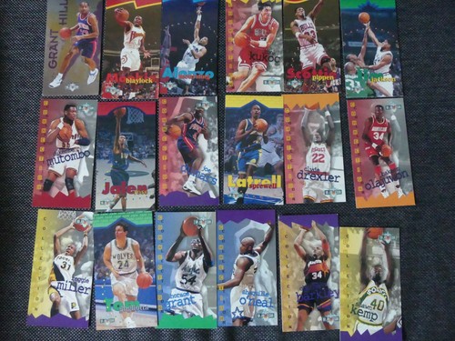 Lot cartes nba fleer jam - fleer,