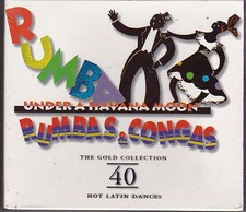COFFRET 2 CDs 40T RUMBAS & CONGAS UNDER A HAVANA MOON 1998 NEUF SCELLE