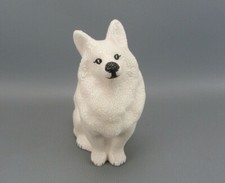 Jolie statuette LOULOU de POMÉRANIE en Céramique, années 50-60 en très bon état.