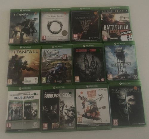 Lot jeux xbox one pal - 12,