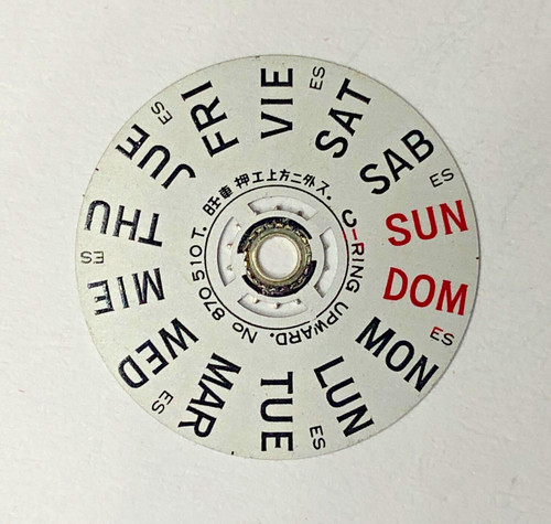 Seiko day wheel 870510 - no.,