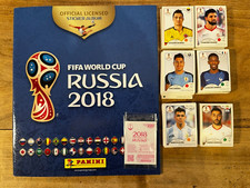 PANINI SET COMPLET WORLD CUP RUSSIA 2018 + EMPTY ALBUM VIDE MINT PINK VERSION