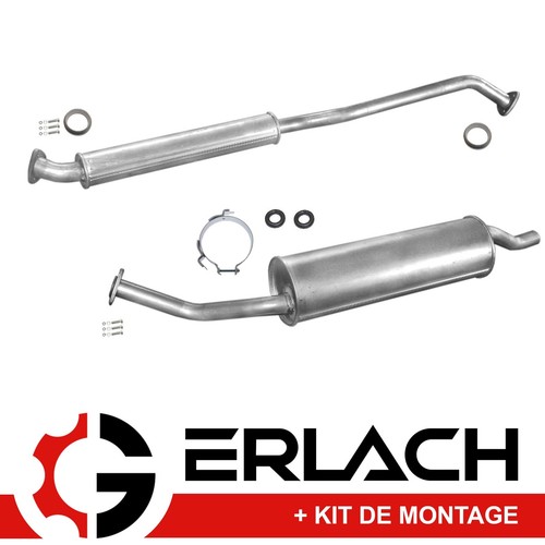Echappement silencieux pour