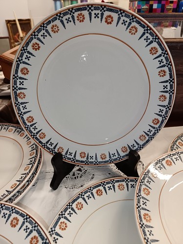 Assiette plate terre - , de