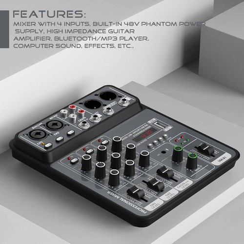 Mini sound mixing console - sound,