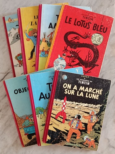 Lot hergé les - les, aventures