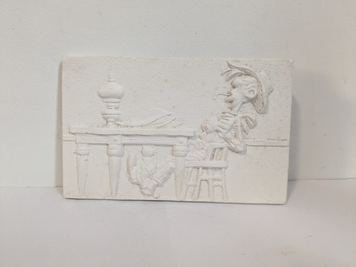 Plaque platre lucky luke 1998 - plaque,
