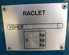 Caravane pliante toile RACLET 4 à 6 personnes enlèvement