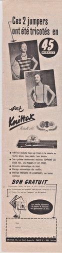 Publicite presse knittax - presse,