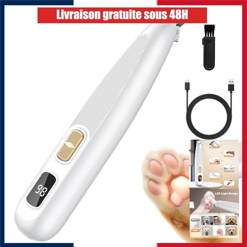 Tondeuse pattes chien - chat, led