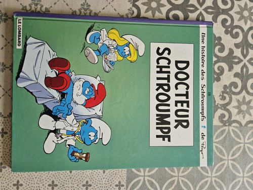 Les schtroumpf docteur 2005 - bd,