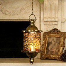 Ancien bougeoir lanterne