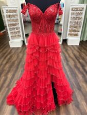 Red Sherri Hill Prom Dress