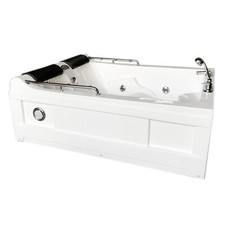 BAIGNOIRE BALNEO MASSANTE RADIO SPA 175x132cm CHROMOTHERAPIE 2 PERSONNES Mimi