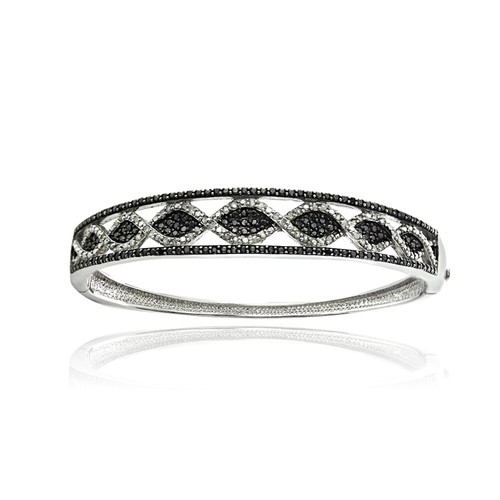 Bracelet bangle diamant - en,