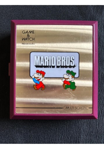 Nintendo game watch - watch, mario