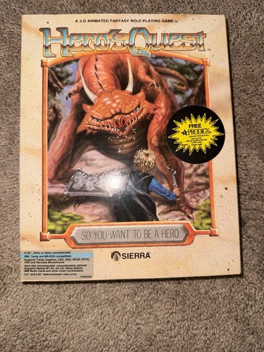 Sierra hero quest so you - sierra, quest: