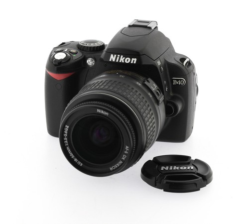 Nikon d40 55mm - afs, gii