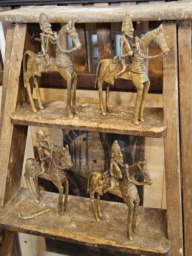 Figurines guerriers sur cheval - guerriers,