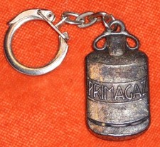 key ring PRIMAGAZ SALAM 227 - 72 Silver Grey GAS Bottle Keychain