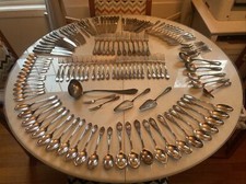 Wirth’s Rostfrei Solingen Silverware Set Marked 100 - 136 Piece Set Service ￼￼8