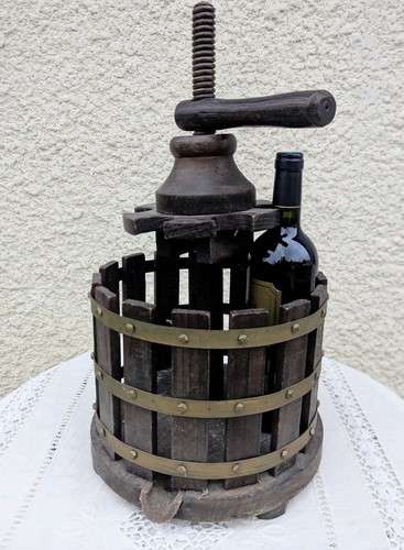 Ancien porte bouteille - porte,