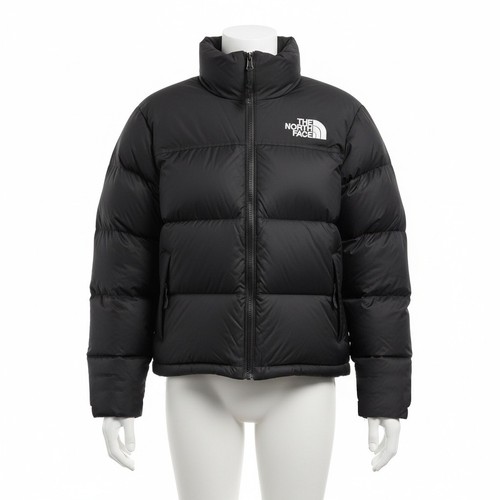 Black unisex nuptse down - 90's,