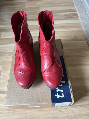 Trippen marbel red sz37 ankle - trippen,