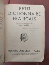 Larousse  - Petit Dictionnaire