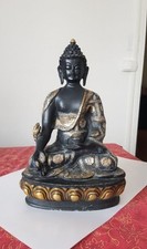 Statue  Bouddha De La Médecine. 31 Cm Et 4 Kgs