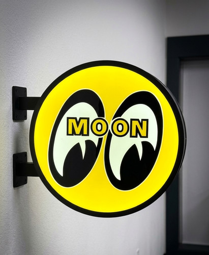 Enseigne mooneyes lumineuse - lumineuse,
