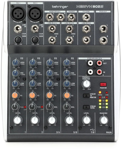 Behringer xenyx 802s channel - behringer,