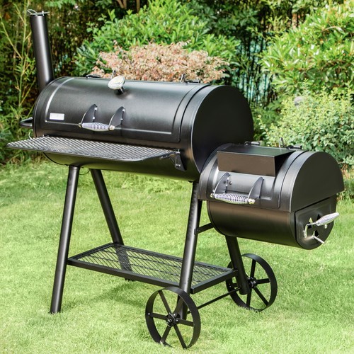 Offset smoker grill - smoker,