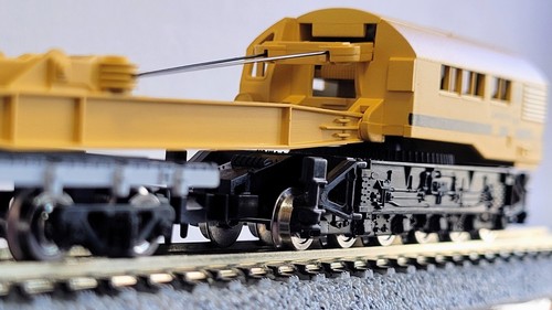 Grue ferroviaire avec wagon - grue,