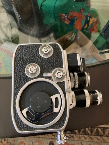 Paillard bolex camera 8mm 1956 - bolex,
