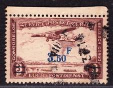 TIMBRE 1936-42 CONGO BELGE