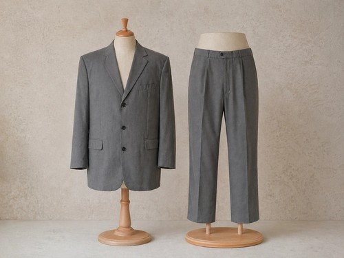 Costume homme gris classique - costume,